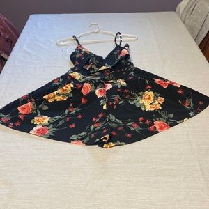 NanaMacs Floral Romper